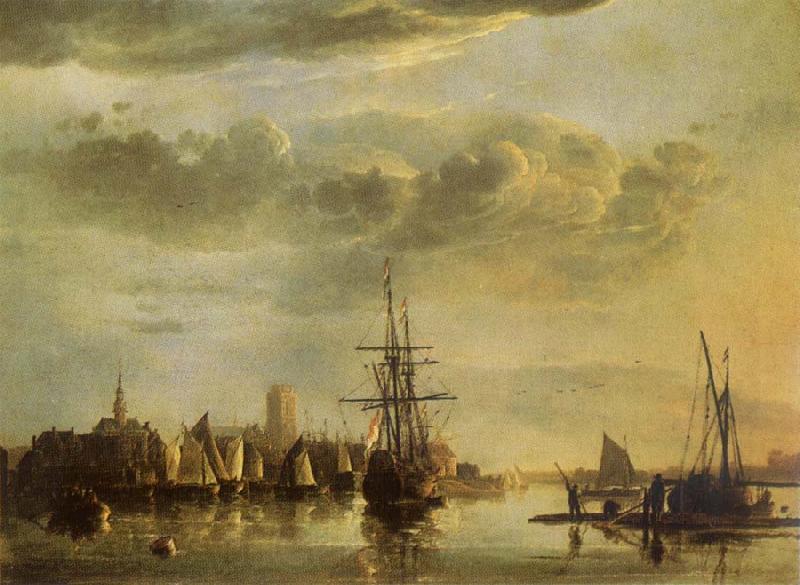 Aelbert Cuyp The Meuse by Dordrecht Germany oil painting art